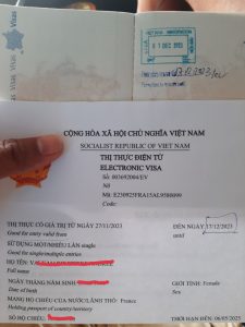 E-Visum für Vietnam