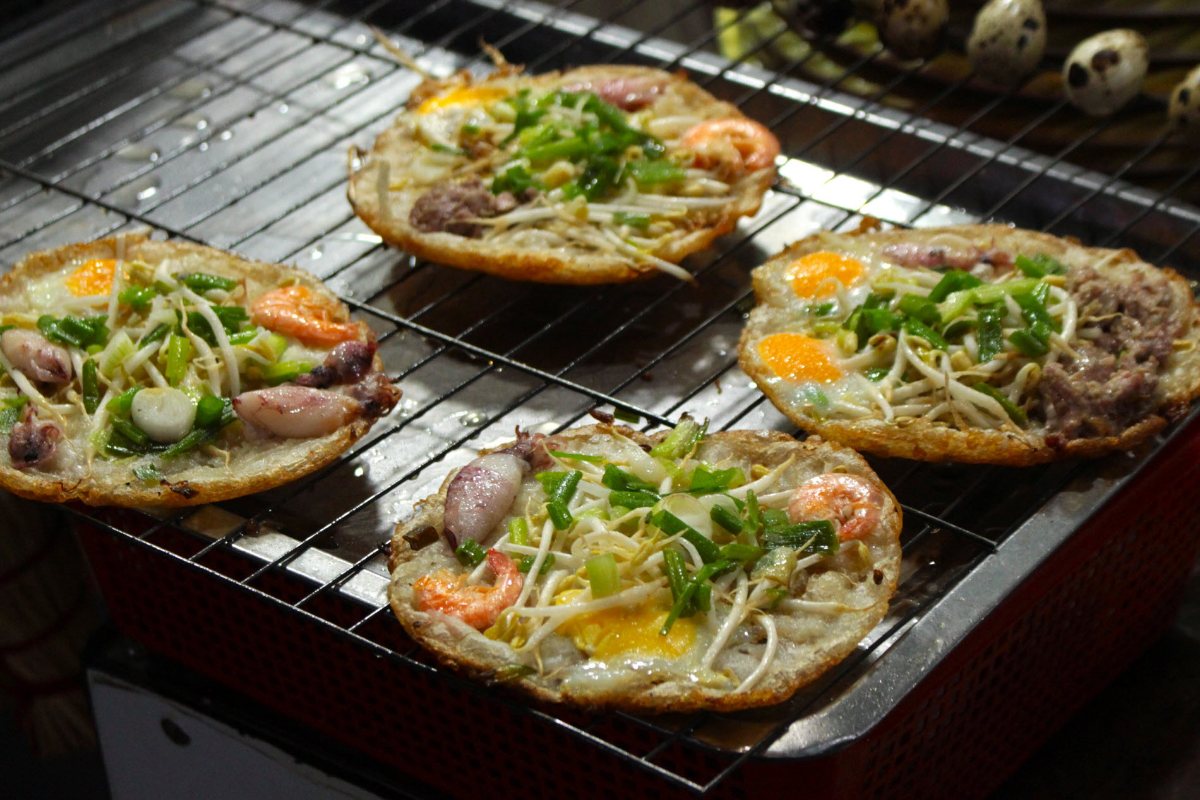 Das Banh Xeo befindet sich am Rande der Szene der vietnamesischen Küche. 