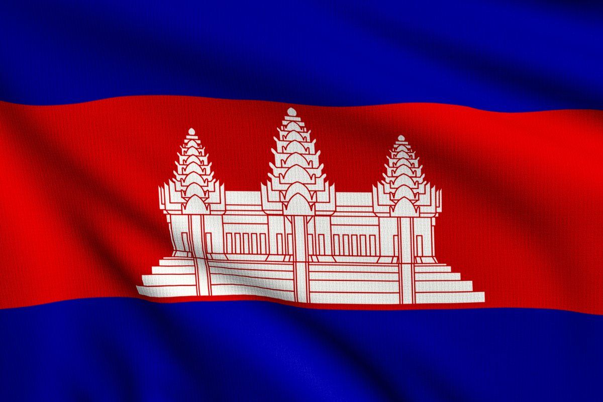 Der Vorhang von Cambodge