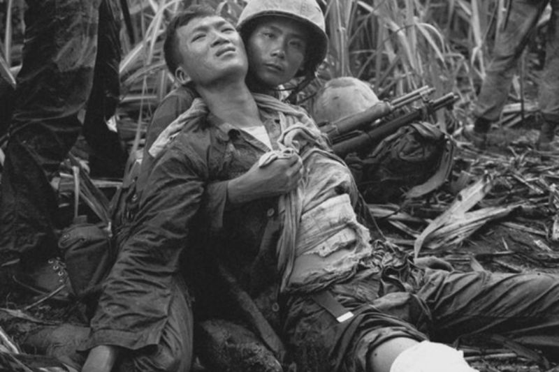 Soldat im Vietnamkrieg