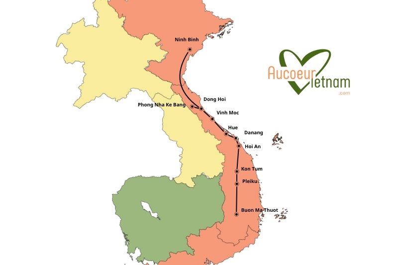 Rundgang durch Vietnam in 2 Wochen