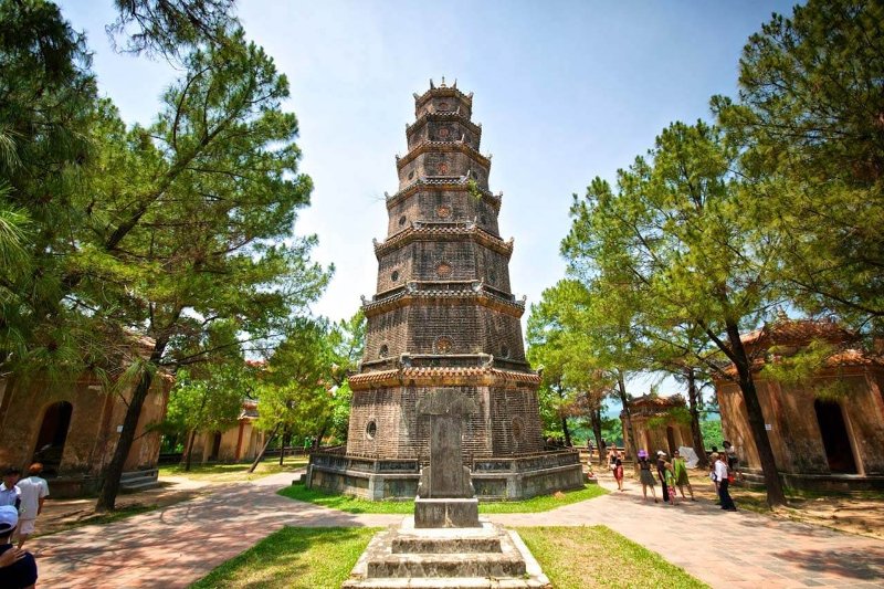 La Pagode Thien Mu – Der schöne alte Tempel von Huế