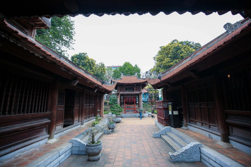 Der Tempel der Literatur von Hanoi