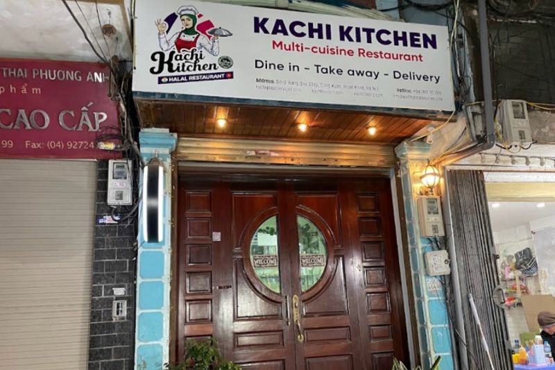 Halal-Restaurant, Katchi-Küche in Hanoi 