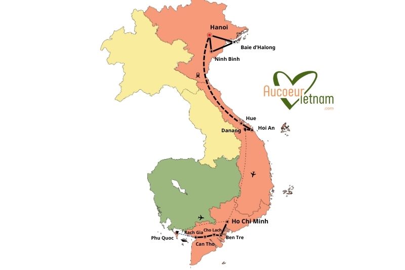 Circuit Vietnam 15 jours avec extension plage