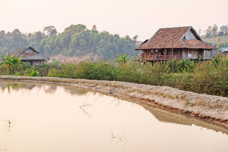 village à Dien Bien Phu
