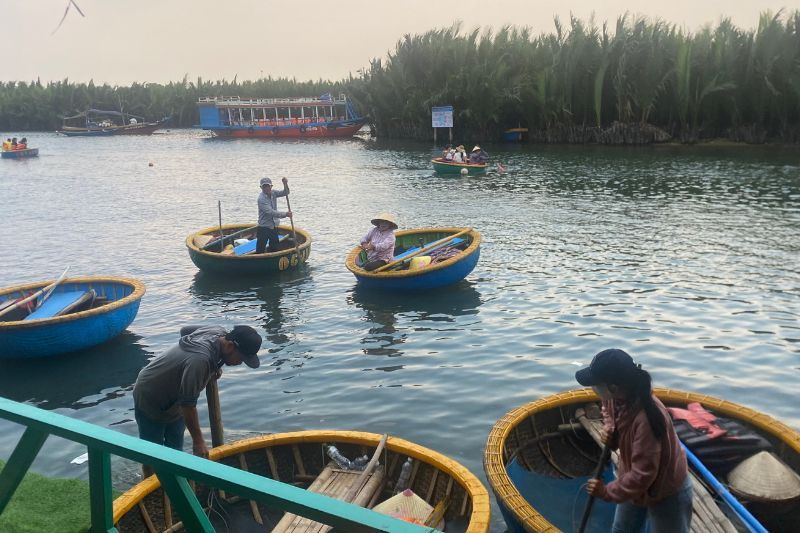 les bateaux-coco au vietnam