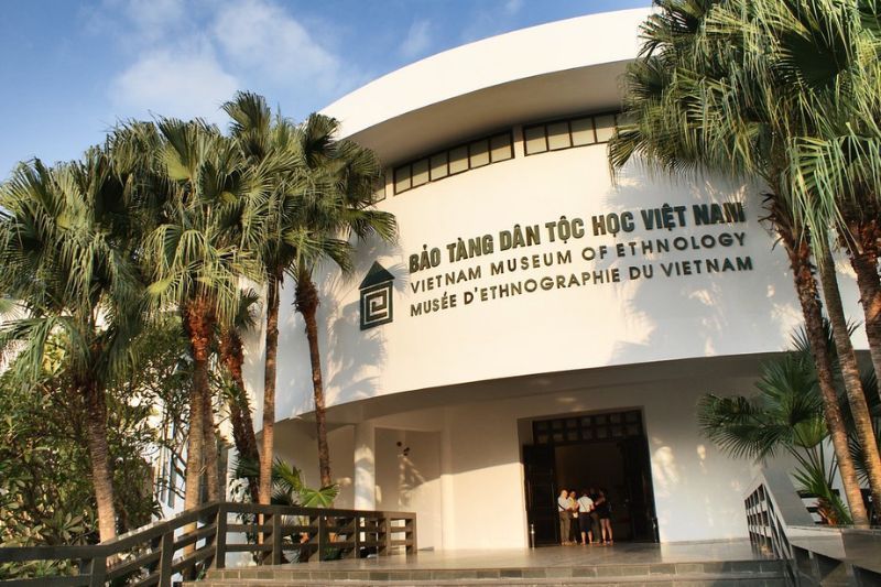 das ethnografische museum in hanoi