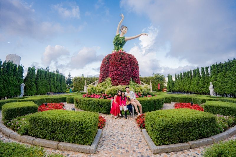 der wunderschöne blumengarten le jardin d'amour