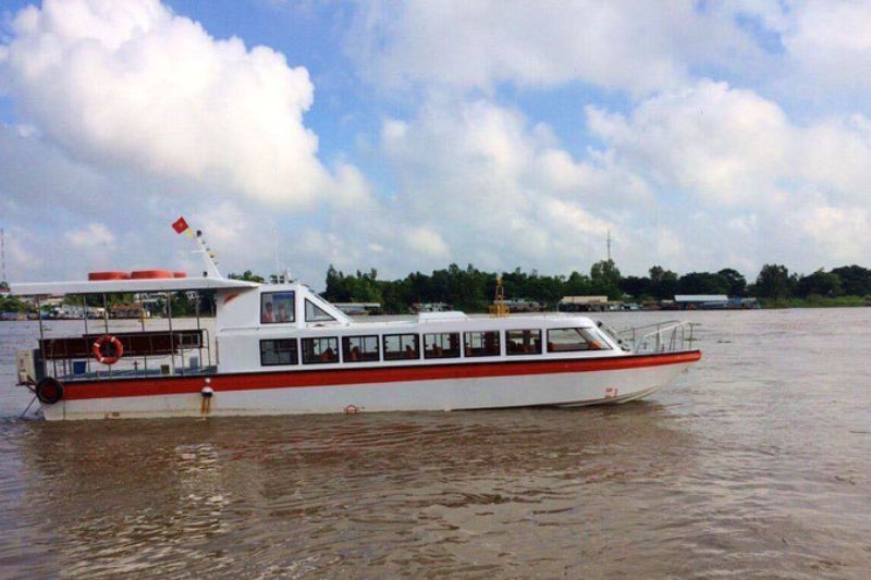 schnellboot über die grenzen von kambodscha vietnam