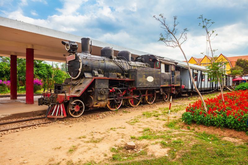 dalat bahnhof - Aktivität in Dalat