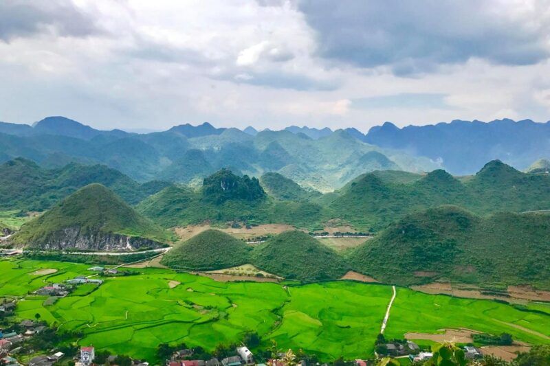 die zwillingsberge von quan ba, ha giang