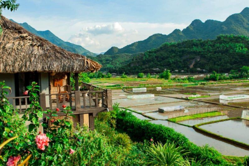 mai chau ecolodge - entspannung und luxus in den bergen