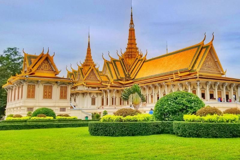 königspalast in phnom penh