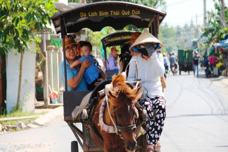 pferdekutschen in ben tre