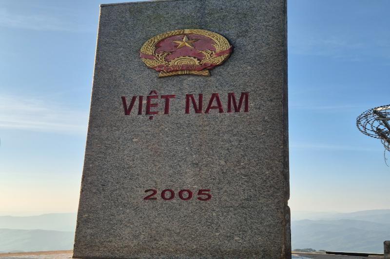 vietnam mit der markierung nummer 0