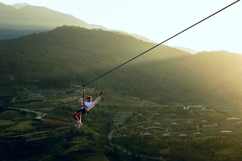 ziplines in vietnam