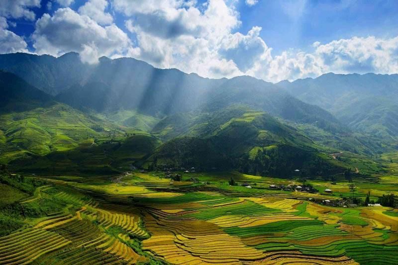 dorf ban ho in sapa, nordvietnam