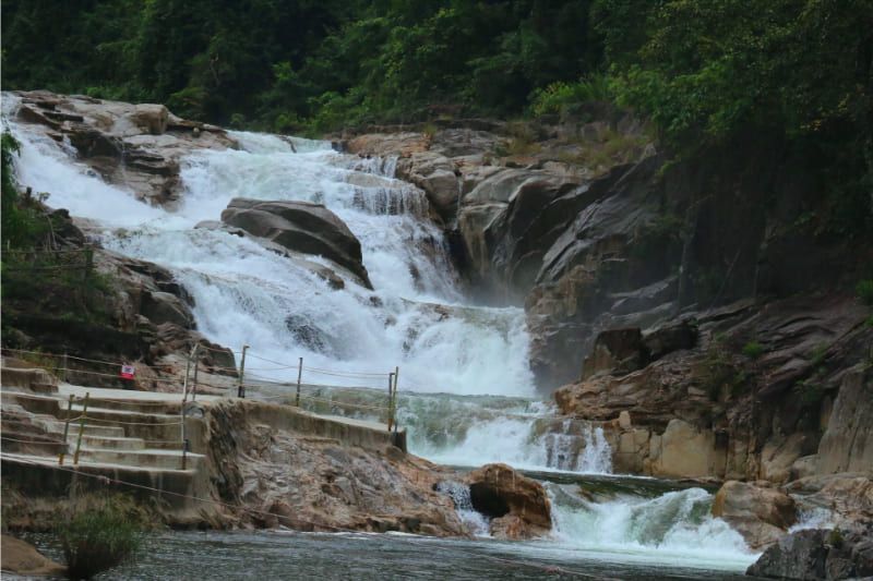 wasserfall des himmels