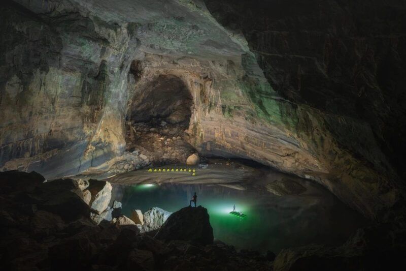 der campingplatz im herzen der höhle