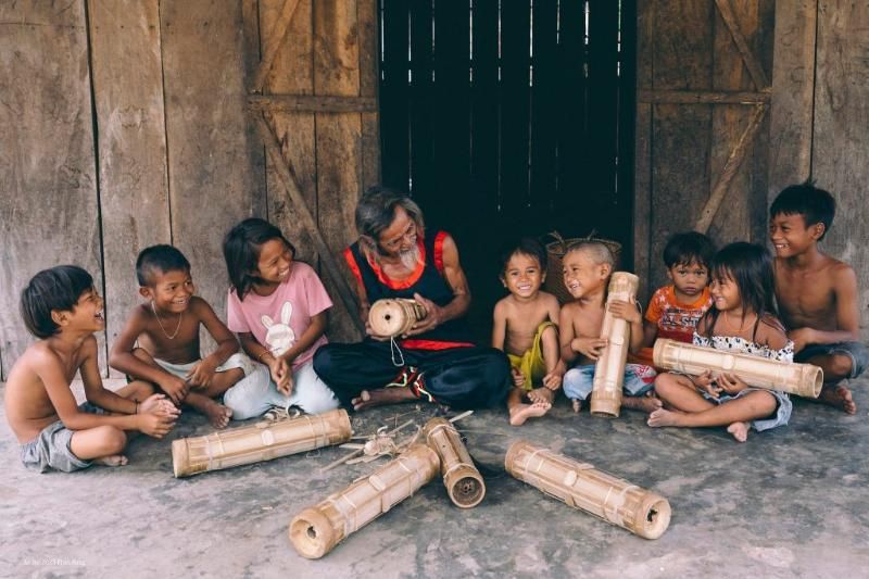 die ethnischen raglai in vinh hy