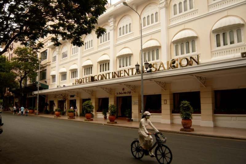 hotel continental saigon in der vergangenheit