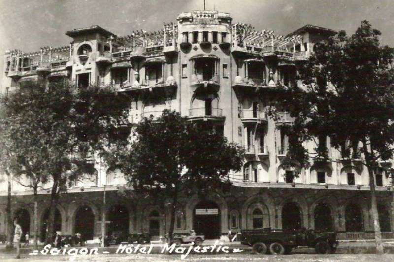 hotel majestic saigon in der vergangenheit