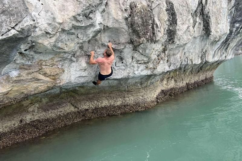 sport vietnam cat ba klettern