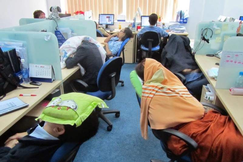 uhrzeit in vietnam, um ein nickerchen zu machen