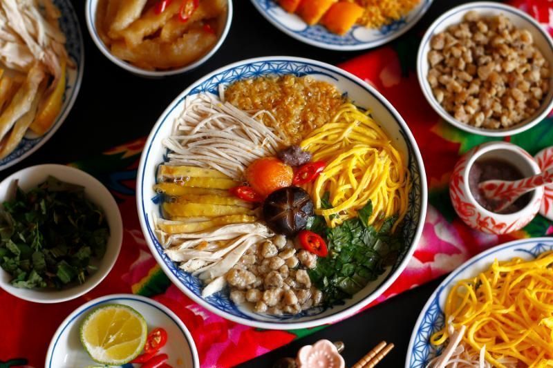 bún thang – Gericht aus Hanoi