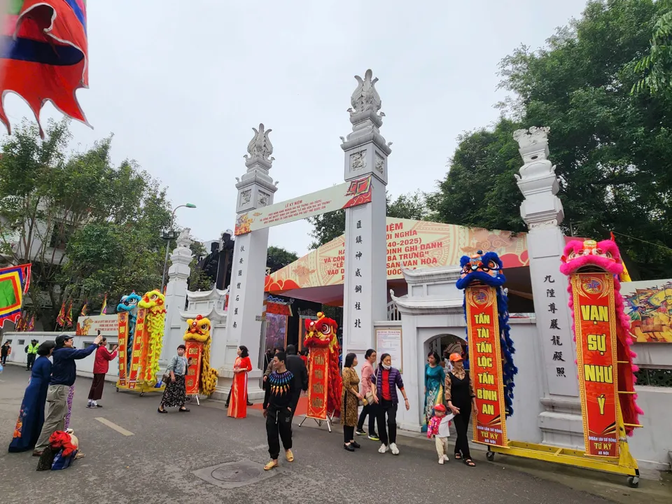 Das Festival der beiden Schwestern Trung (Quelle: Hanoi Times)