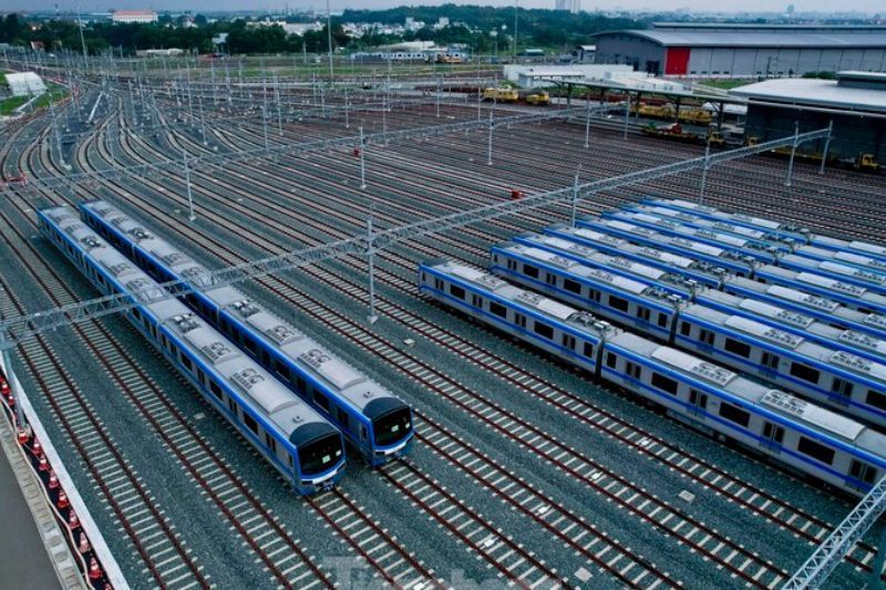 Das Long Binh Depot beeindruckt durch seine Größe und Modernität.