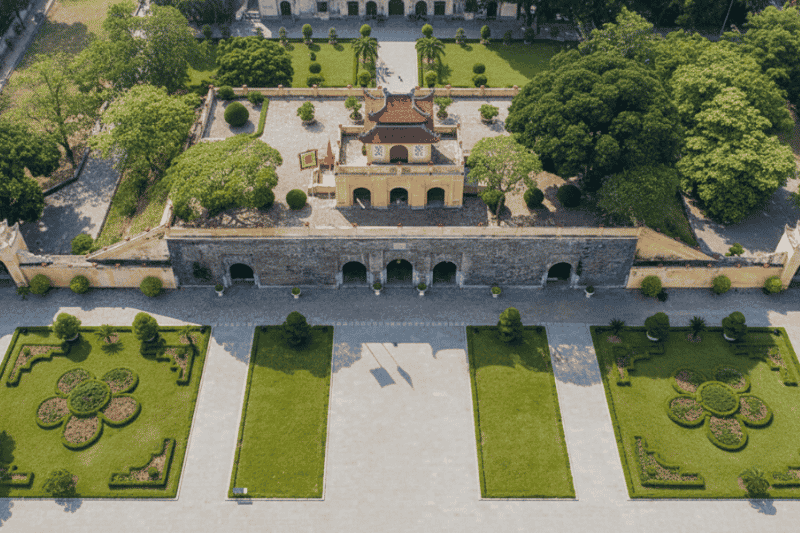 Die kaiserliche Zitadelle von Thang-Long, ein sehr altes UNESCO-Weltkulturerbe in Vietnam (Quelle: Vietnam Airlines)