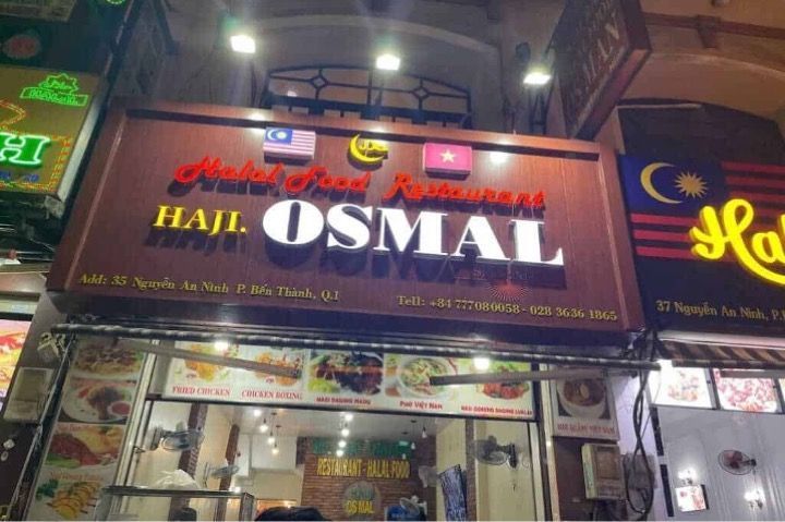 Haji Osman Halal Essen Saigon