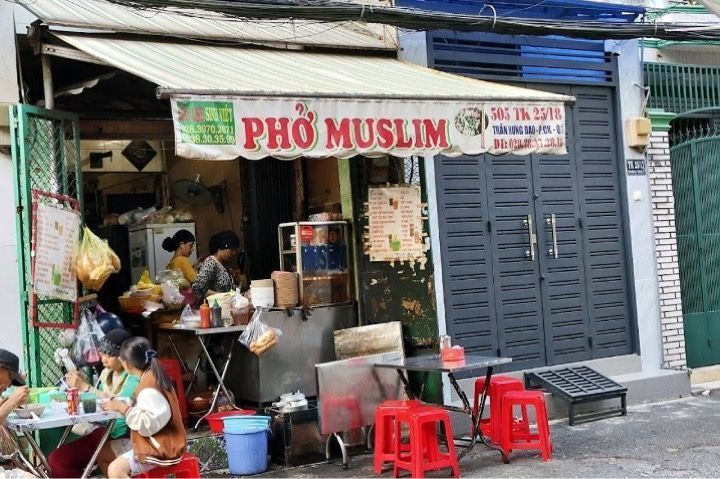 pho Muslim, eines der Halal-Restaurants in Saigon