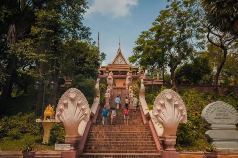 Wat Phnom - ein ikonischer Tempel in Kambodscha