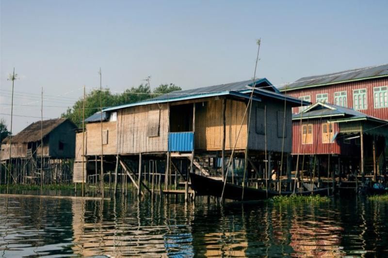 Das schwimmende Haus im Mekong-Delta (Quelle: Saigon Landscape)