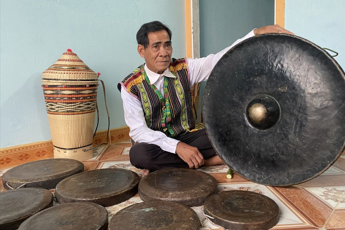Die Gongs im Zentralen Hochland in Vietnam (Quelle: baodantoc.vn)