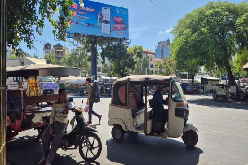 Tuk Tuk in Kambodscha (hieu tuyen)