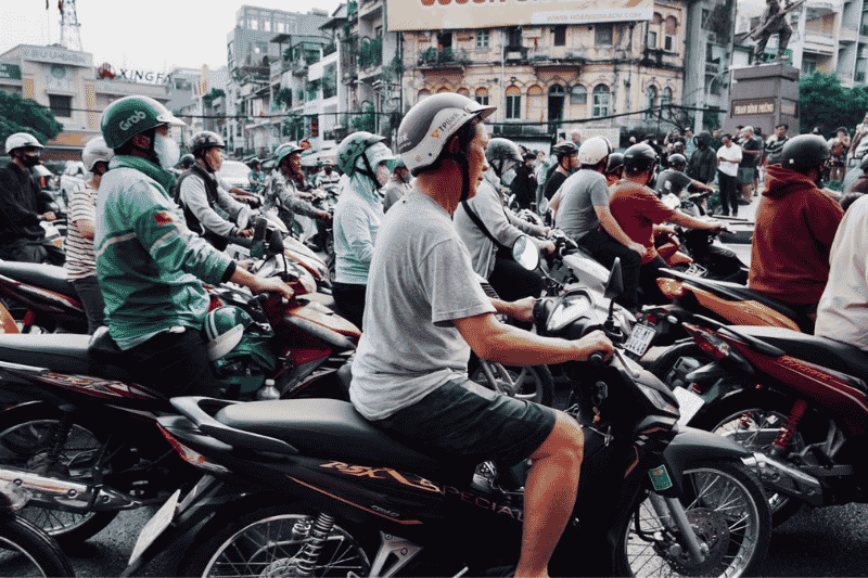 verkehr in vietnam (quelle tuan vy - pexels)