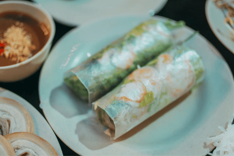 vietnamesische rollen (goi cuon) - quelle pixels